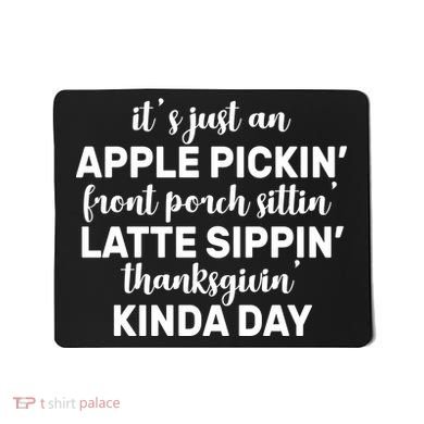 Apple Picking Season Mousepad