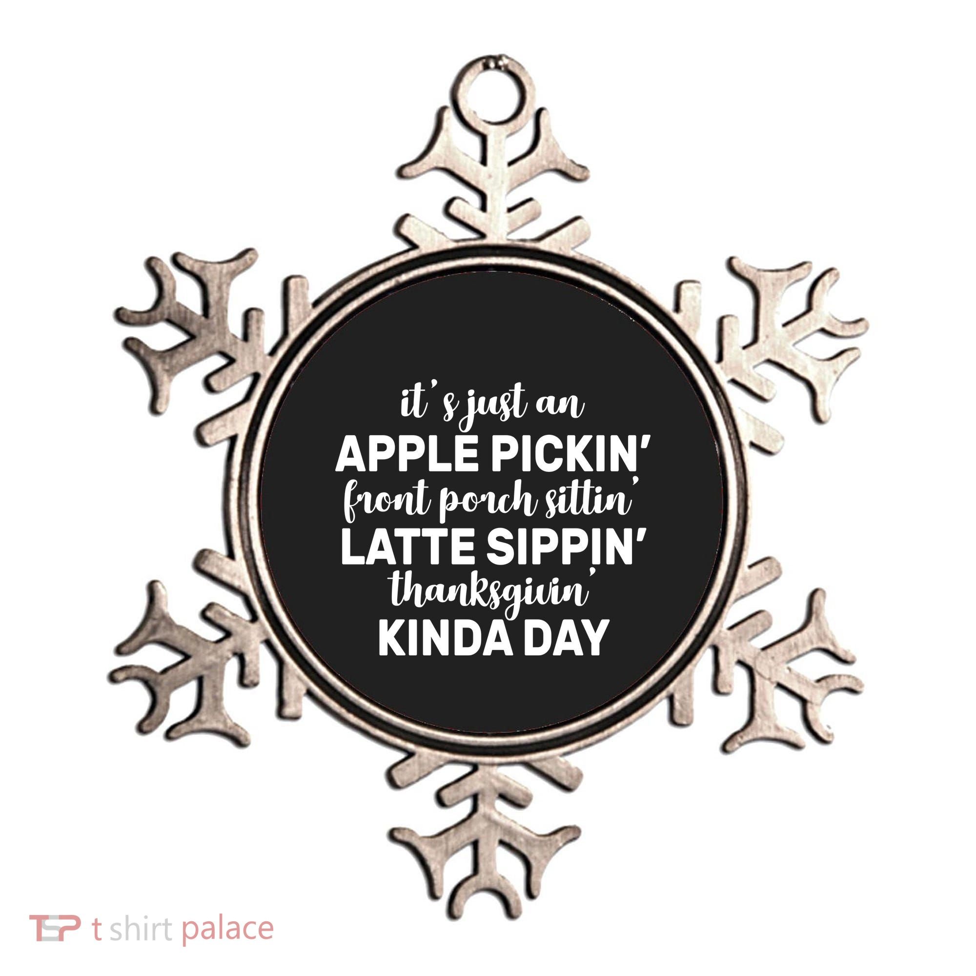 Apple Picking Season Ornament