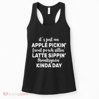Apple Picking Season Women's Tank Top thumb 0