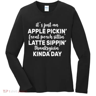Apple Picking Season Women's Long Sleeve Shirt