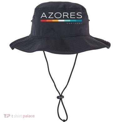 Azores Portugal Retro Design Bucket Hat