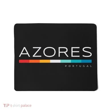 Azores Portugal Retro Design Mousepad