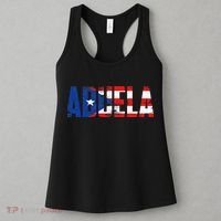 Abuela Puerto Rico Flag Pride Mothers Day Puerto Rican Women's Tank Top thumb 3