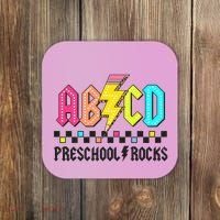 Abcd Preschool Rocks Pencil Lightning Teachers Rock Coaster thumb 0