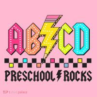 Abcd Preschool Rocks Pencil Lightning Teachers Rock Coaster thumb 2