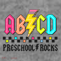 Abcd Preschool Rocks Pencil Lightning Teachers Rock Toddler Hoodie thumb 2