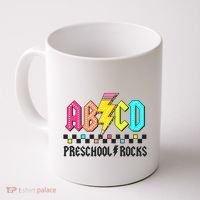 Abcd Preschool Rocks Pencil Lightning Teachers Rock Coffee Mug thumb 0