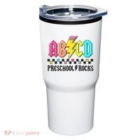 Abcd Preschool Rocks Pencil Lightning Teachers Rock Tumbler thumb 0