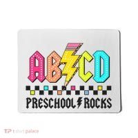 Abcd Preschool Rocks Pencil Lightning Teachers Rock Mousepad thumb 0