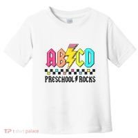 Abcd Preschool Rocks Pencil Lightning Teachers Rock Toddler T-Shirt thumb 0