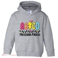 Abcd Preschool Rocks Pencil Lightning Teachers Rock Boy Toddler Hoodie thumb 0