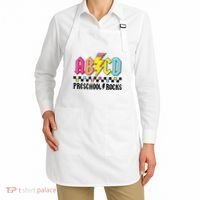 Abcd Preschool Rocks Pencil Lightning Teachers Rock Boy Apron thumb 2