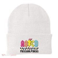 Abcd Preschool Rocks Pencil Lightning Teachers Rock Boy Beanie thumb 0