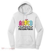 Abcd Preschool Rocks Pencil Lightning Teachers Rock Boy Women's Hoodie thumb 0