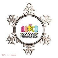 Abcd Preschool Rocks Pencil Lightning Teachers Rock Boy Ornament thumb 0