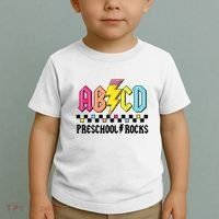 Abcd Preschool Rocks Pencil Lightning Teachers Rock Boy Toddler T-Shirt thumb 2