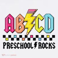 Abcd Preschool Rocks Pencil Lightning Teachers Rock Boy Women's T-Shirt thumb 6