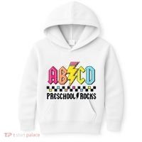 Abcd Preschool Rocks Pencil Lightning Teachers Rock Boy Kids Hoodie thumb 0