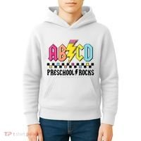 Abcd Preschool Rocks Pencil Lightning Teachers Rock Boy Kids Hoodie thumb 4