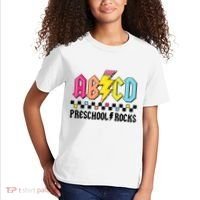 Abcd Preschool Rocks Pencil Lightning Teachers Rock Boy Kids T-Shirt thumb 2