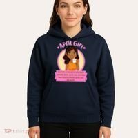 April Birthday Girl Knows More Than You Realize Hoodie thumb 5