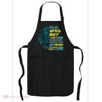 April Birthday Guy Has 3 Sides Sweet Funny Crazy  Apron thumb 0