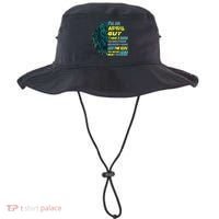 April Birthday Guy Has 3 Sides Sweet Funny Crazy  Bucket Hat thumb 0