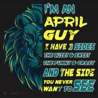 April Birthday Guy Has 3 Sides Sweet Funny Crazy  Bucket Hat thumb 4