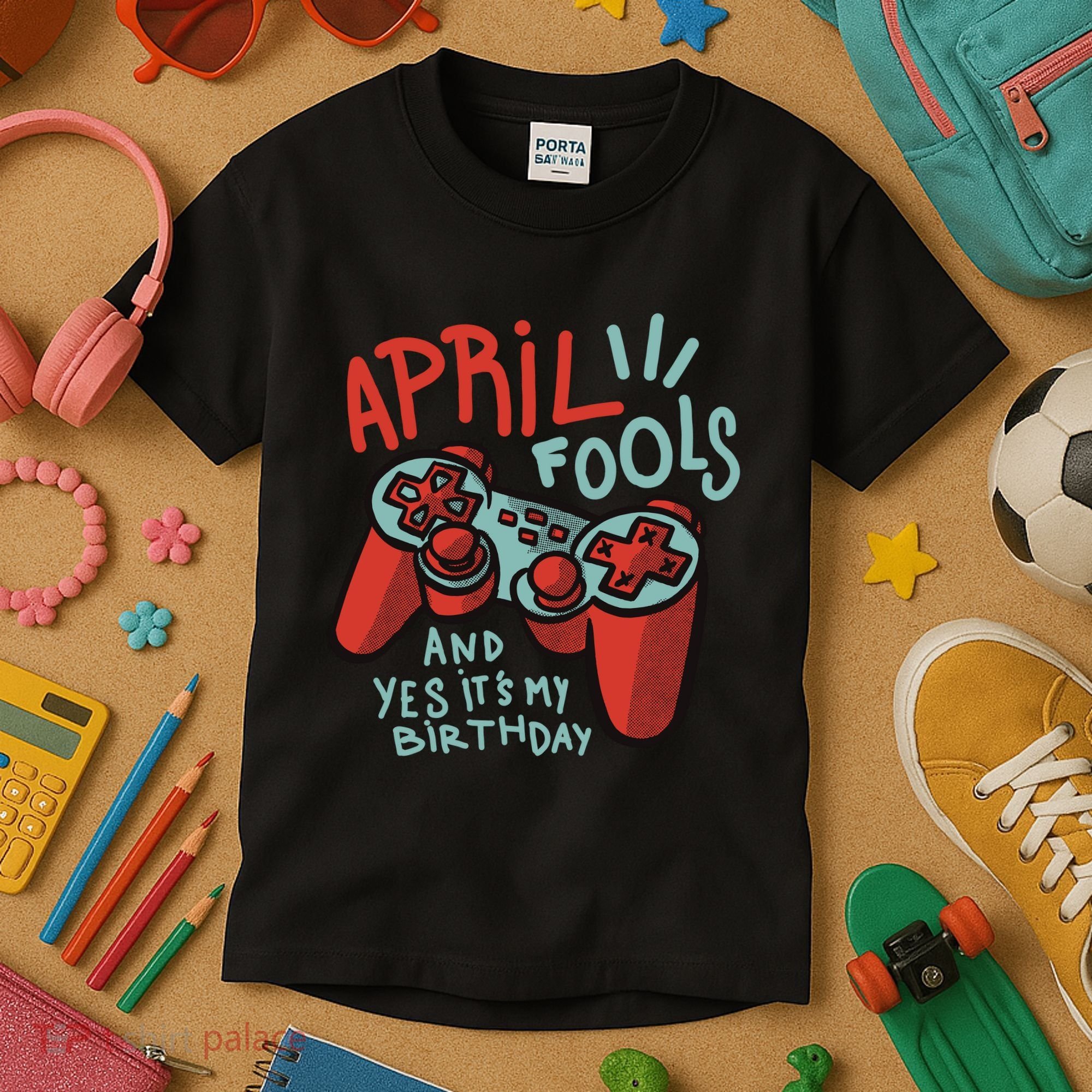 April Fools And Yes It's My Birthday Kids T-Shirt