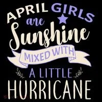 April Girls Are Sunshine Mixed With Hurricane Coffee Mug thumb 5