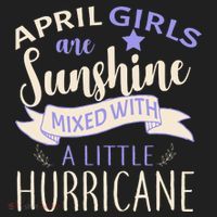 April Girls Are Sunshine Mixed With Hurricane Beanie thumb 2