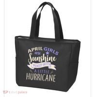 April Girls Are Sunshine Mixed With Hurricane Tote Bag thumb 3