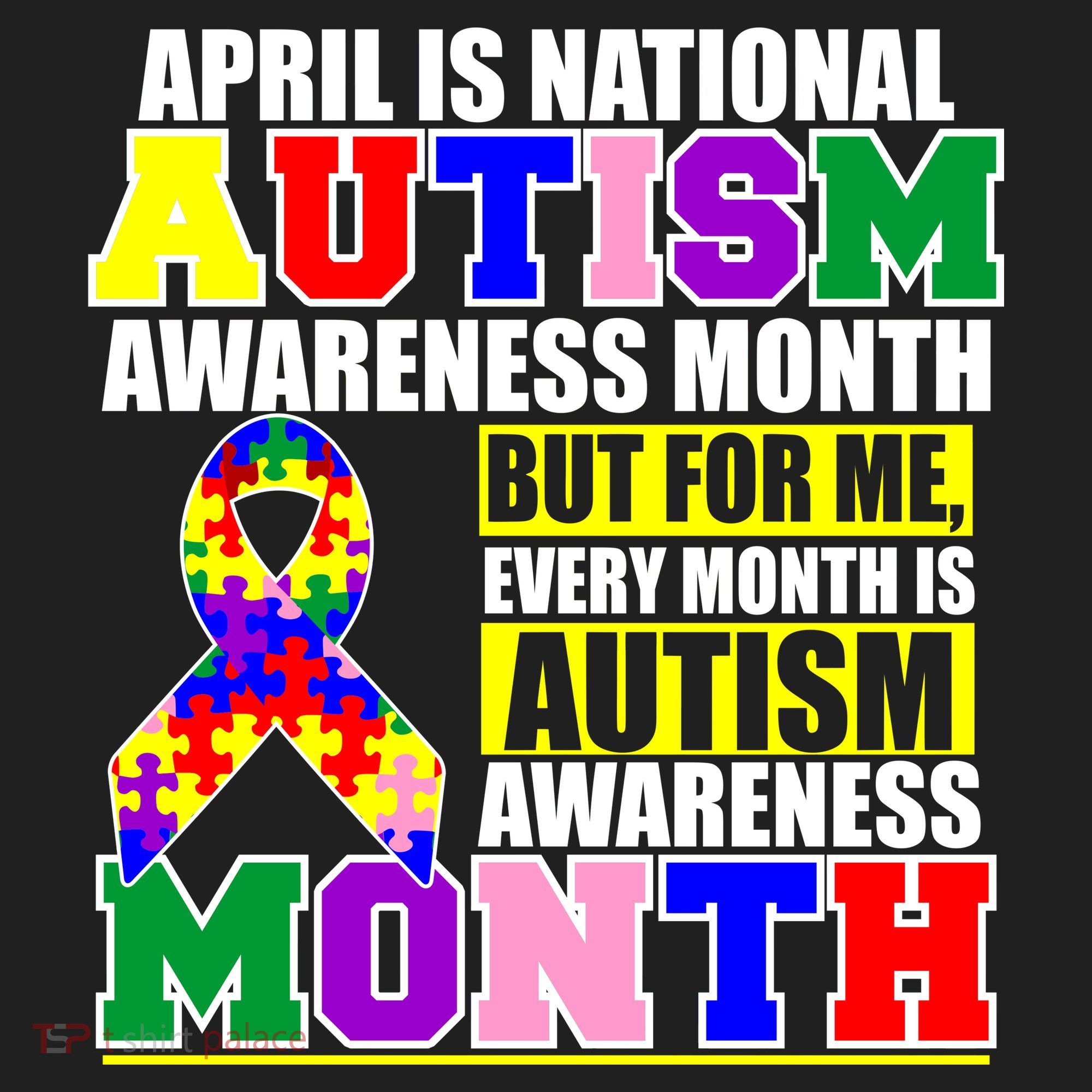 April is Autism Awareness Month For Me Every Month is AUTISM Awareness Beanie