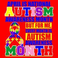April is Autism Awareness Month For Me Every Month is AUTISM Awareness Santa Hat thumb 1