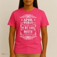 April Woman Funny Birthday T-Shirt thumb 4