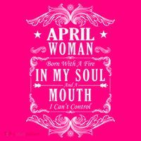 April Woman Funny Birthday Mousepad thumb 1