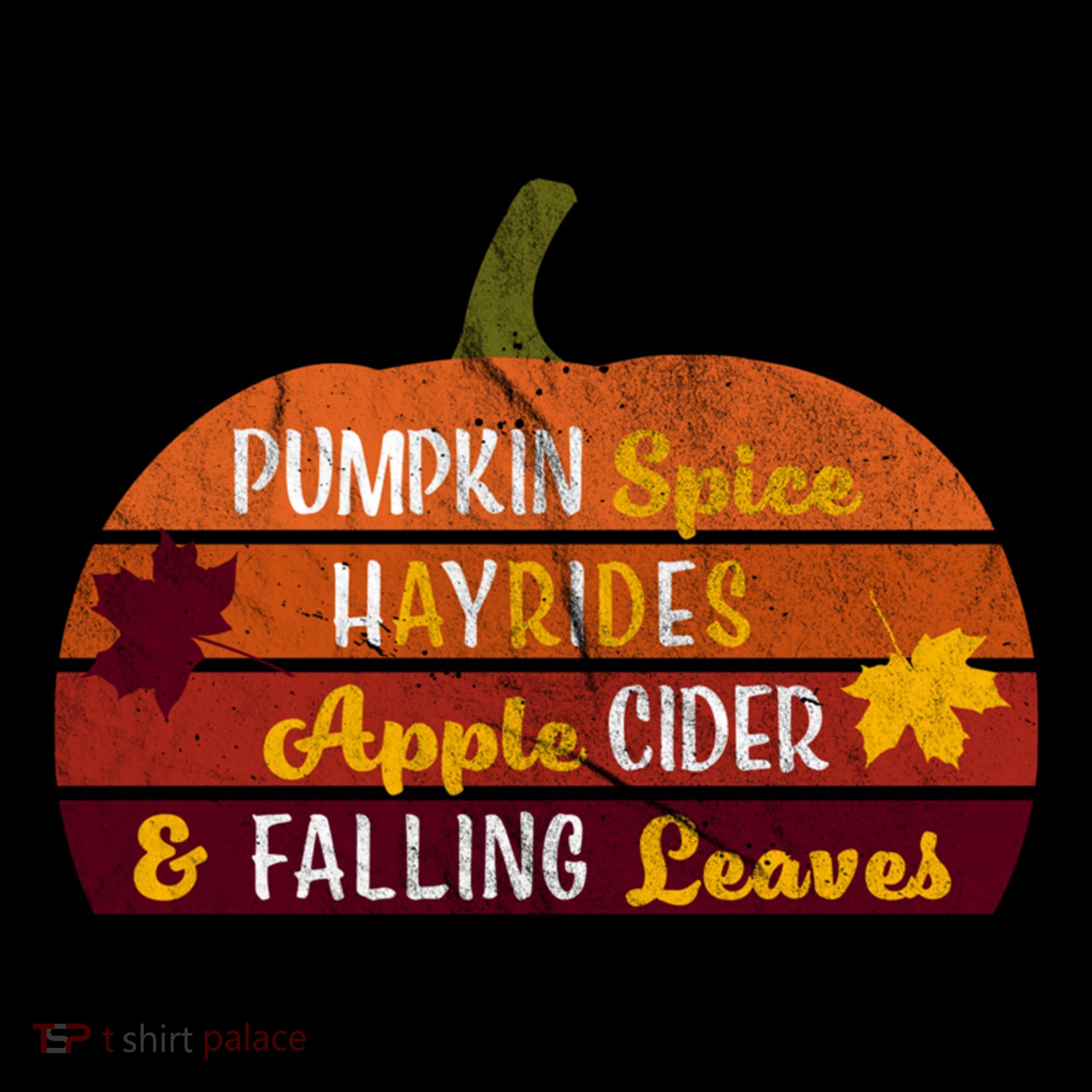 Adorable Pumpkin Spice Hayrides Apple Cider And Falling Leaves Gift Women's Hoodie