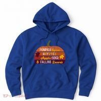 Adorable Pumpkin Spice Hayrides Apple Cider And Falling Leaves Gift Hoodie thumb 0