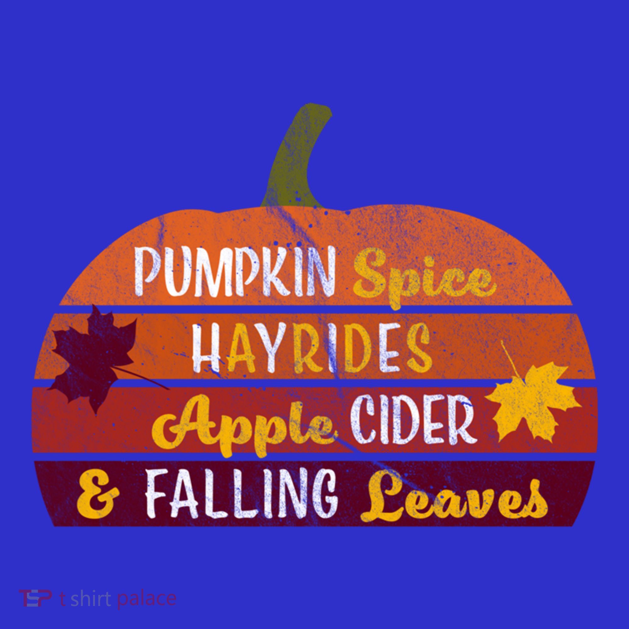 Adorable Pumpkin Spice Hayrides Apple Cider And Falling Leaves Gift Mousepad