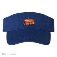 Adorable Pumpkin Spice Hayrides Apple Cider And Falling Leaves Gift Visor thumb 0