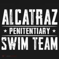 Alcatraz Penitentiary Swim Team Gift Doggie Tank thumb 4