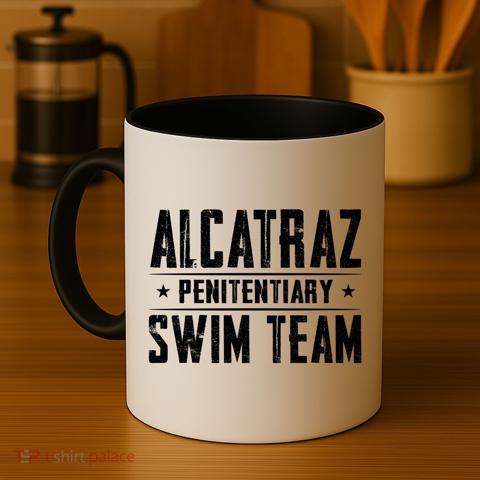 Alcatraz Penitentiary Swim Team Gift Coffee Mug