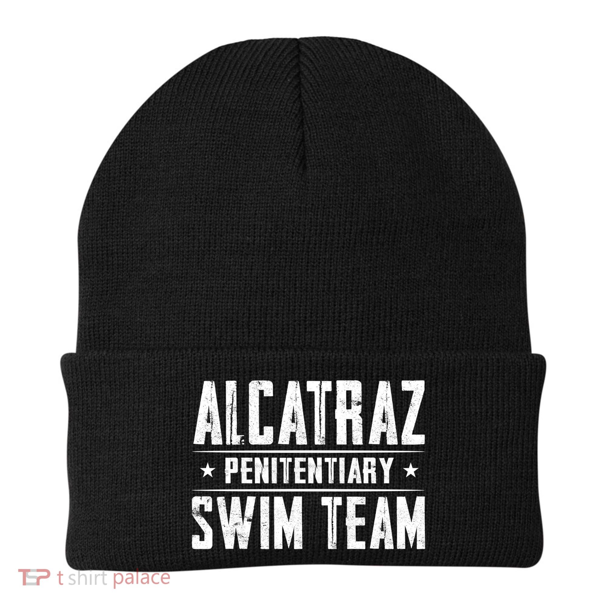 Alcatraz Penitentiary Swim Team Gift Beanie
