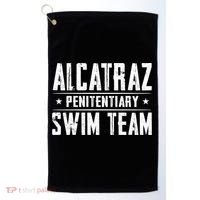Alcatraz Penitentiary Swim Team Gift Golf Towel thumb 0