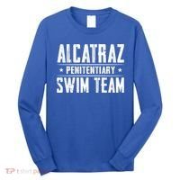 Alcatraz Penitentiary Swim Team Gift Long Sleeve Shirt thumb 0