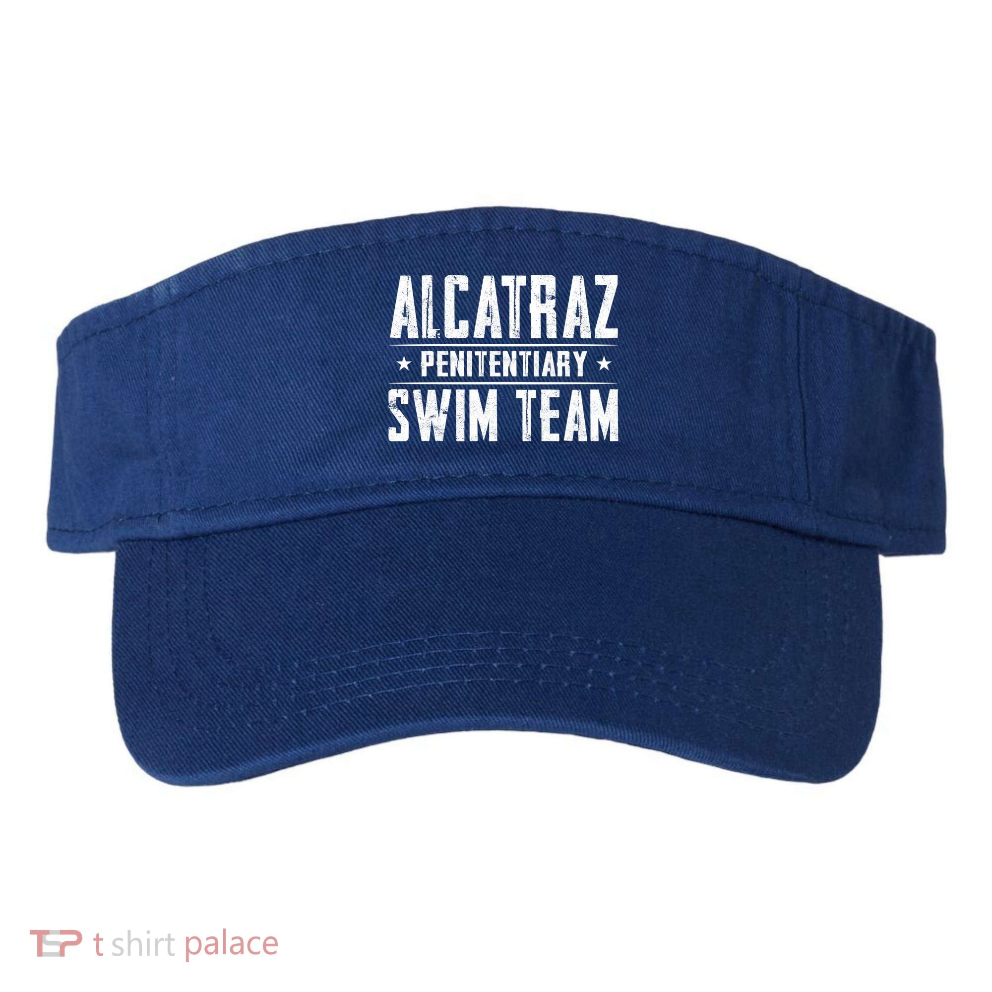 Alcatraz Penitentiary Swim Team Gift Visor