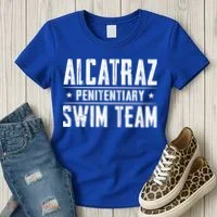 Alcatraz Penitentiary Swim Team Gift Women's T-Shirt thumb 3