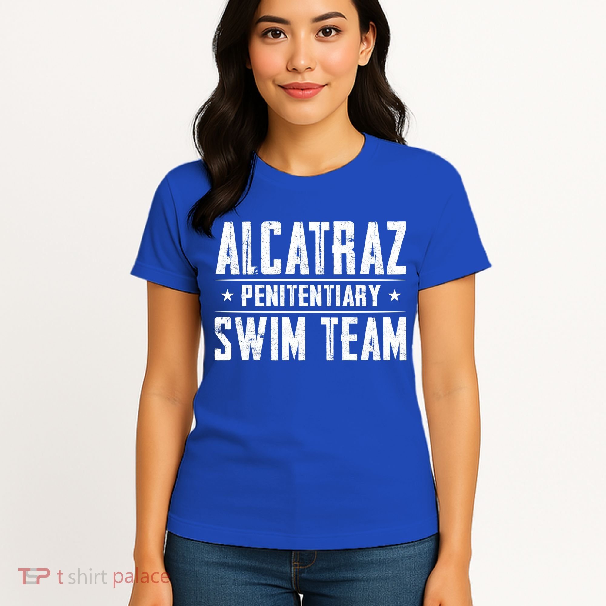 Alcatraz Penitentiary Swim Team Gift Women's T-Shirt
