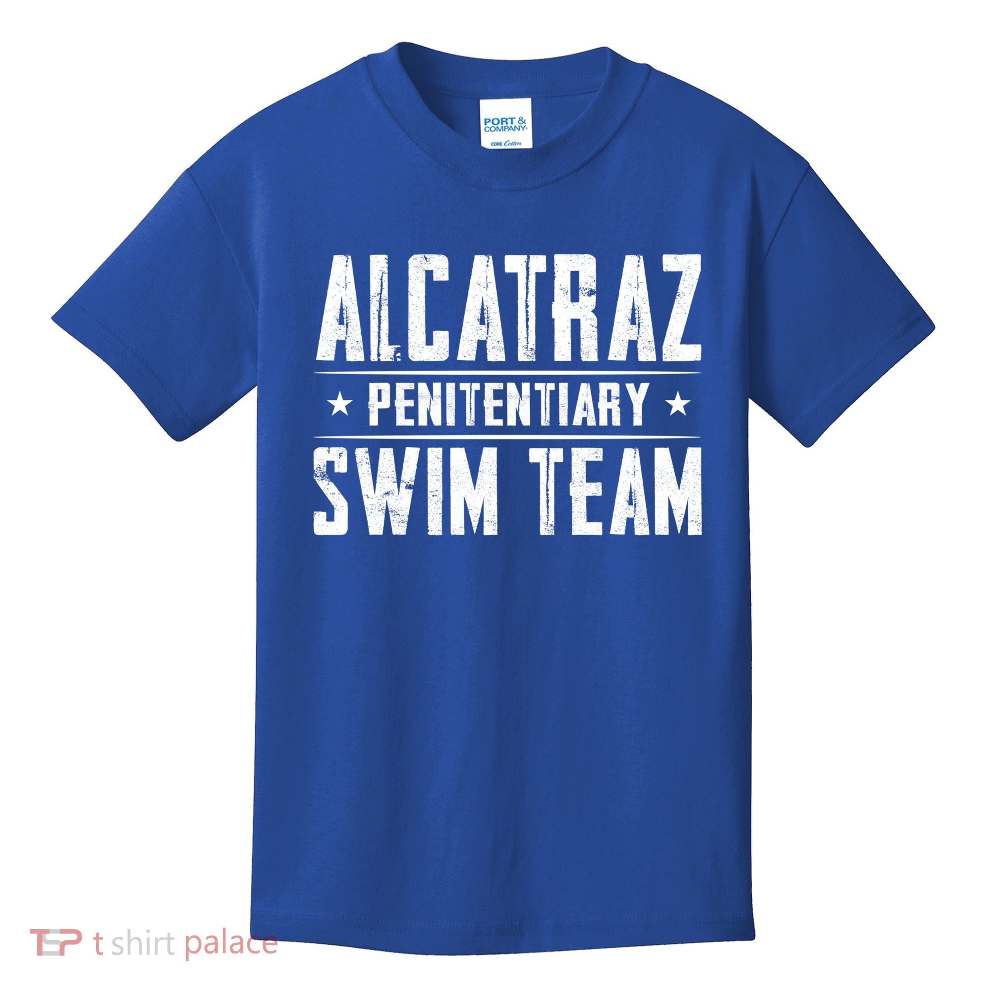 Alcatraz Penitentiary Swim Team Gift Kids T-Shirt