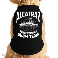 Alcatraz Penitentiary Swim Team Doggie Tank thumb 0